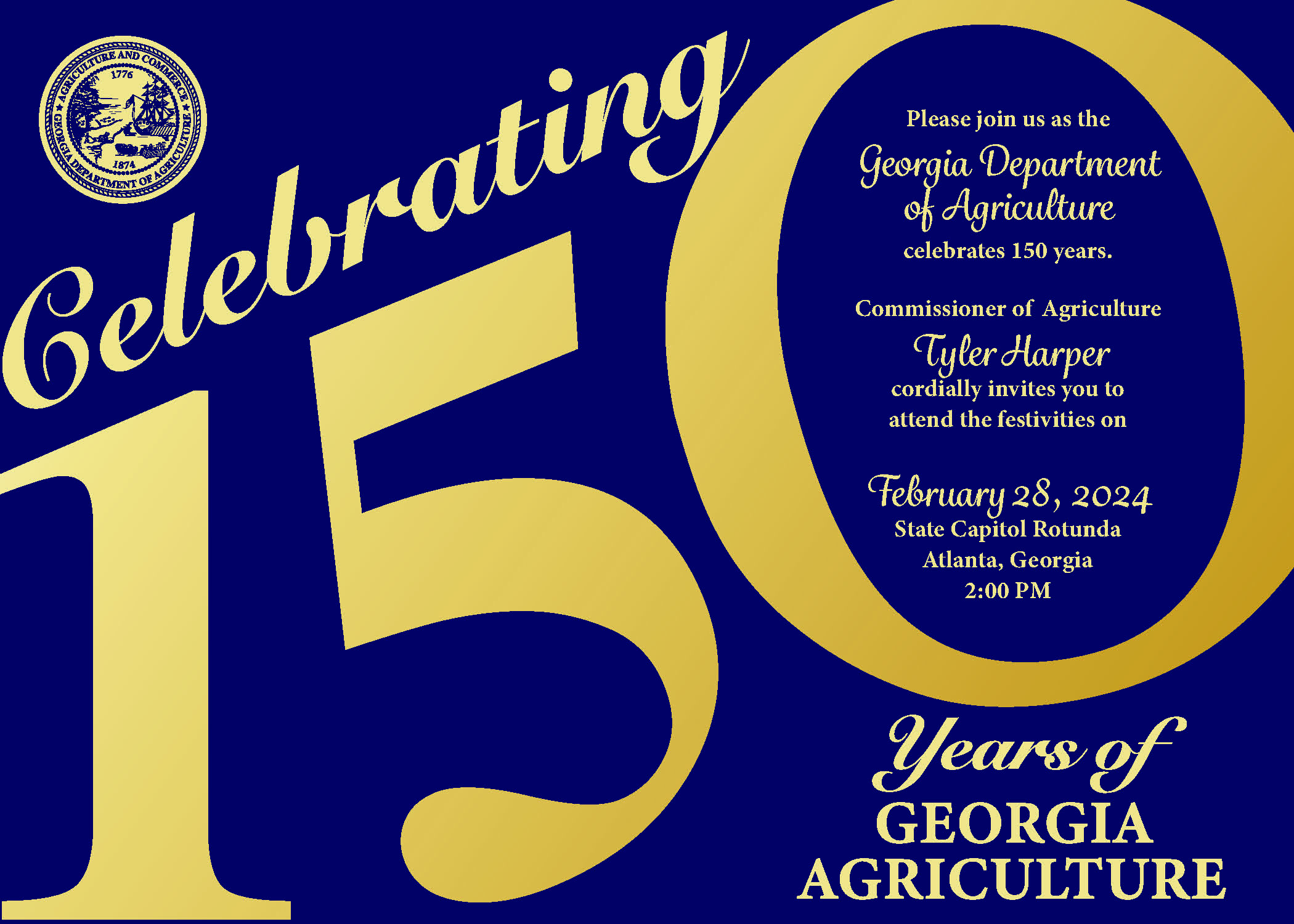 Celebrating 150 Years of Georgia Agriculture