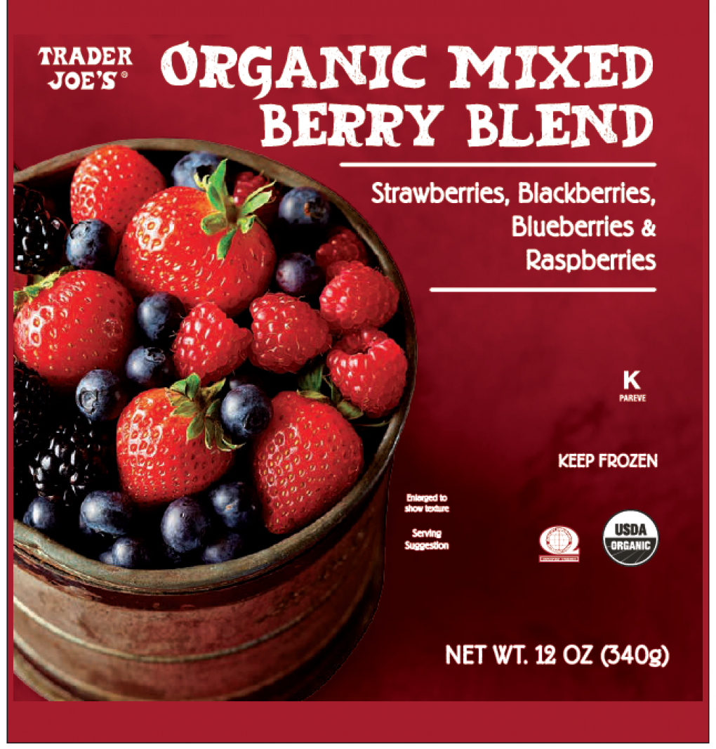 Frutas y Hortalizas del Sur S.A. Expands Recalls to Include Additional Lots of Great Value Frozen Organic Triple Berry Blend 10 OZ, Great Value Frozen Organic Blueberries 10 OZ and One Lot of Trader Joe’s Frozen Organic Mixed Berry Blend 12 OZ Because of Potential Contamination with E. coli O145