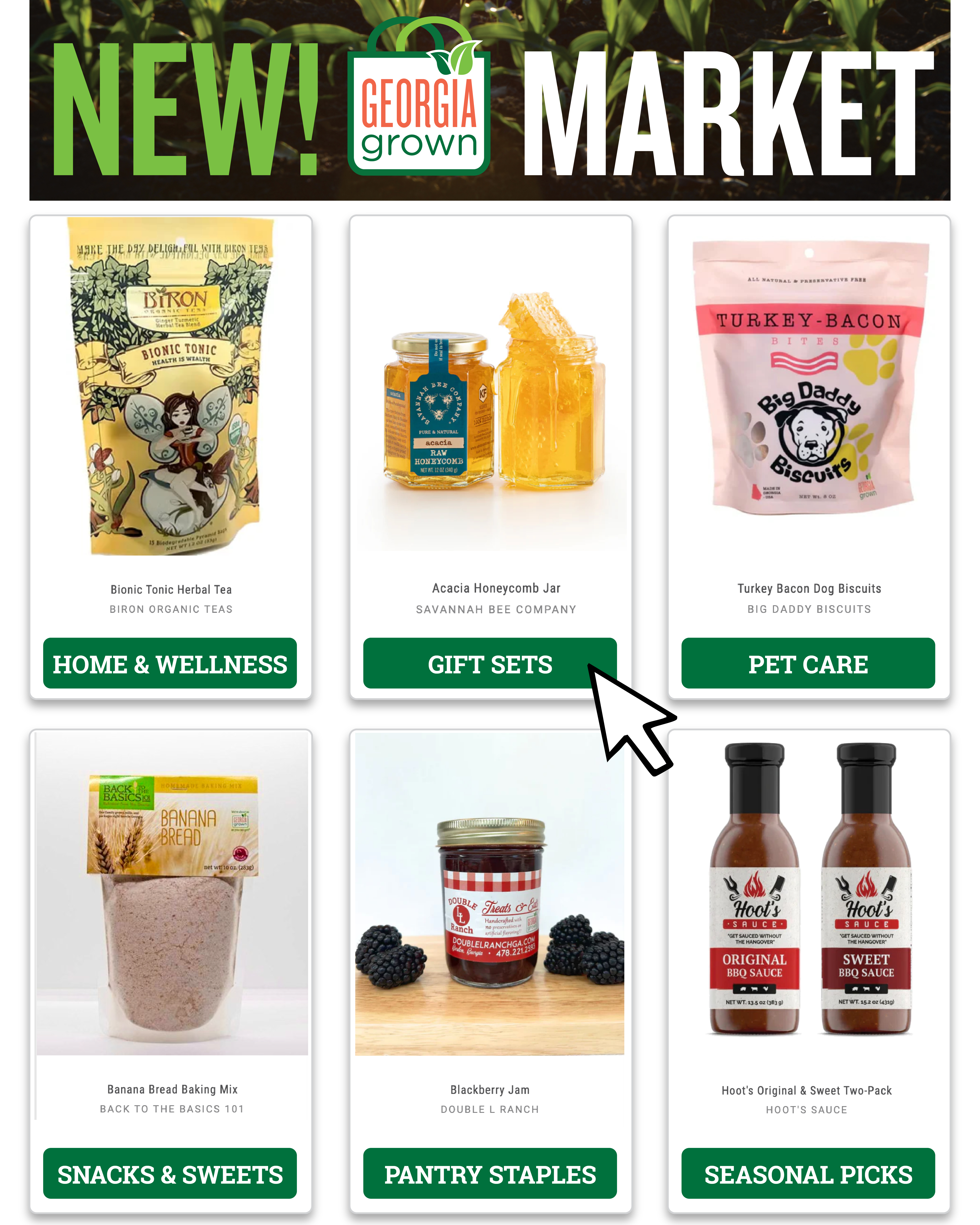 Georgia Grown Launches Online Market During National Small Business Week Georgia Grown Online Market Products