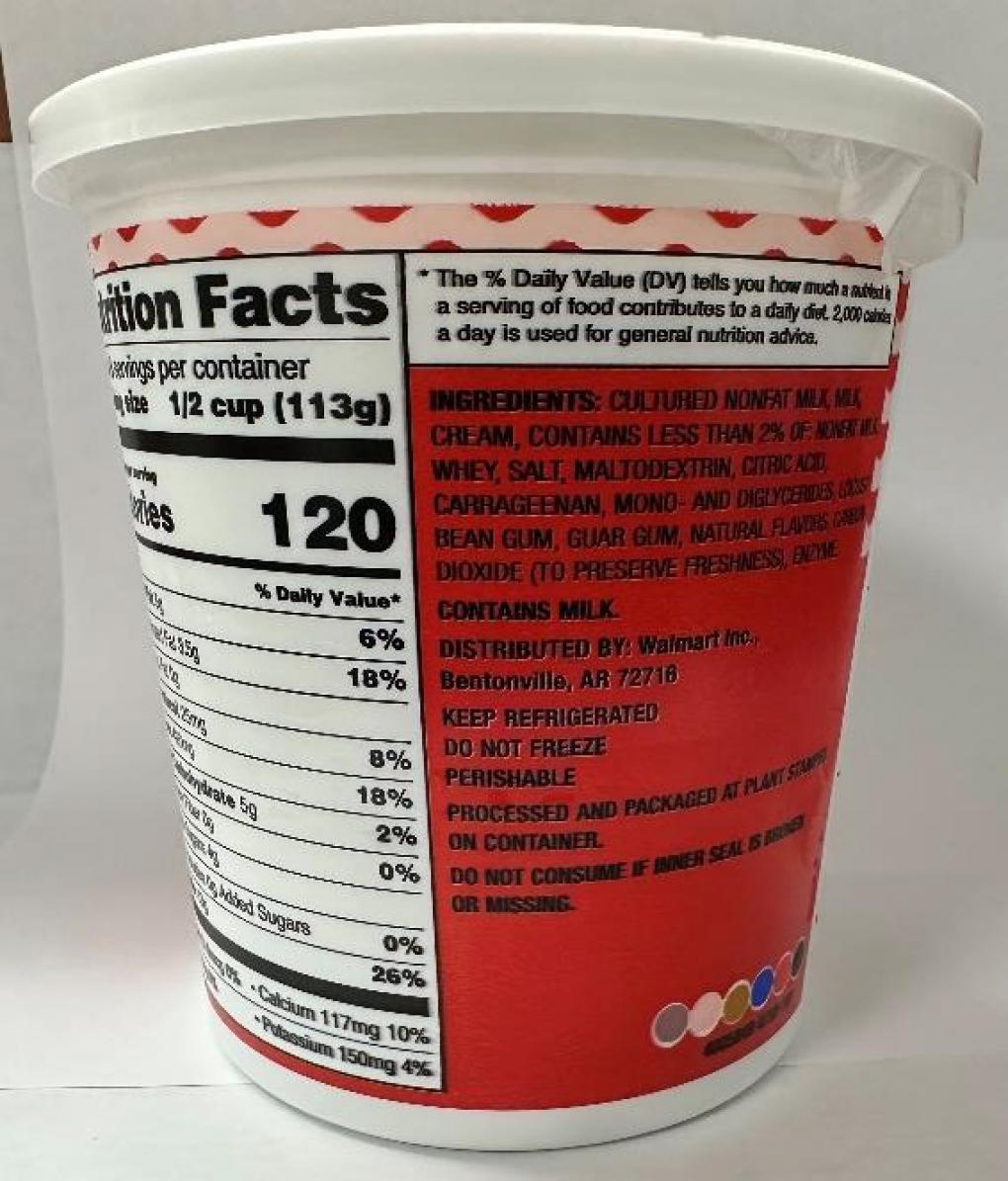 Saputo USA Recalls Great Value Cottage Cheese Because of Possible Health Risk Saputo USA Recalls Great Value Cottage Cheese Because of Possible Health Risk