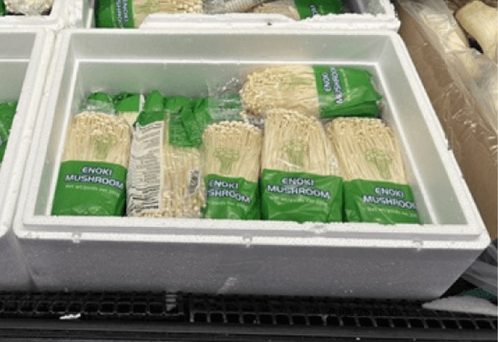 Enoki Mushrooms recalled due to potential Listeria monocytogenes contamination