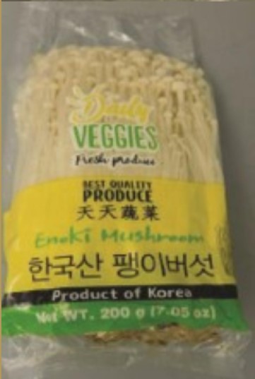 Enoki mushrooms recalled due to potential Listeria contamination