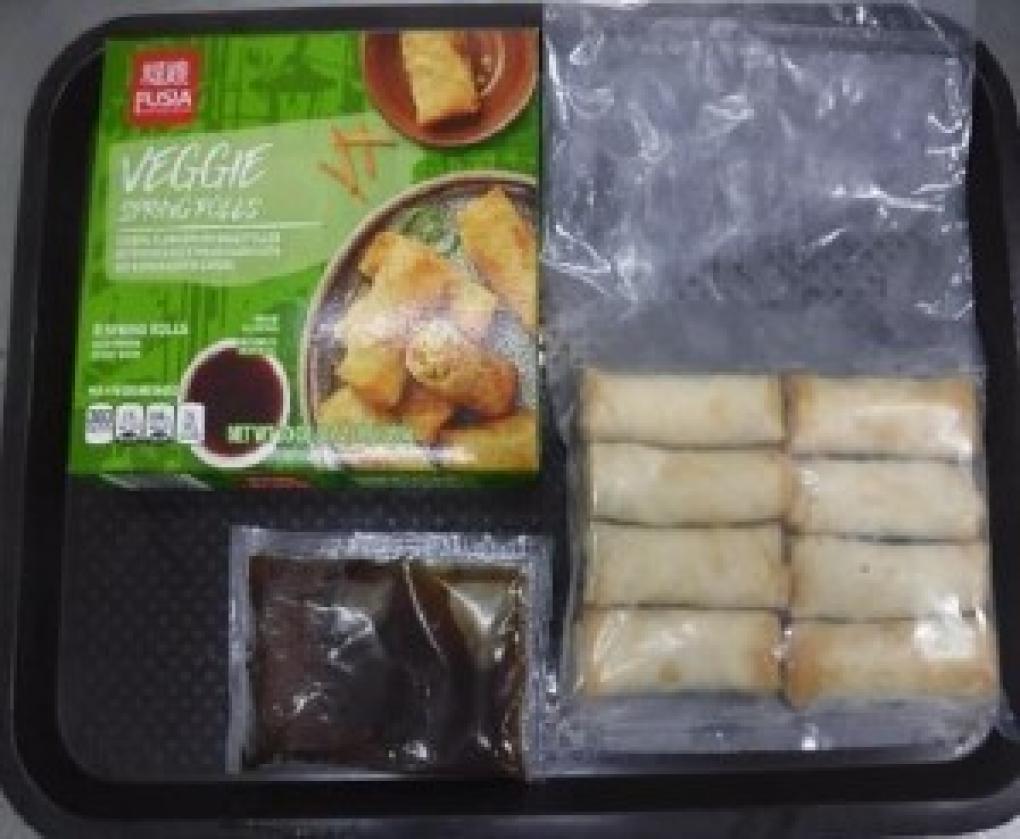 Tai Foong USA Issues Allergy Alert on Undeclared Shrimp in Fusia Asian Inspirations Veggie Spring Rolls