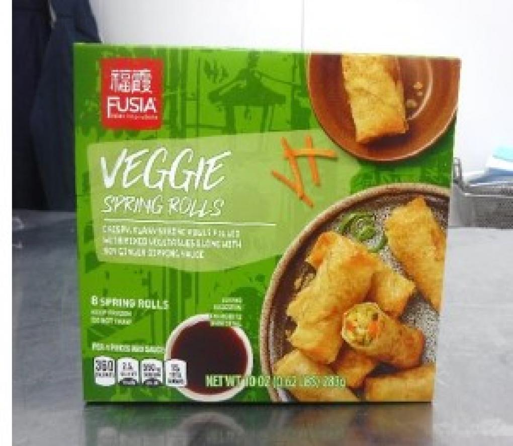 Tai Foong USA Issues Allergy Alert on Undeclared Shrimp in Fusia Asian Inspirations Veggie Spring Rolls