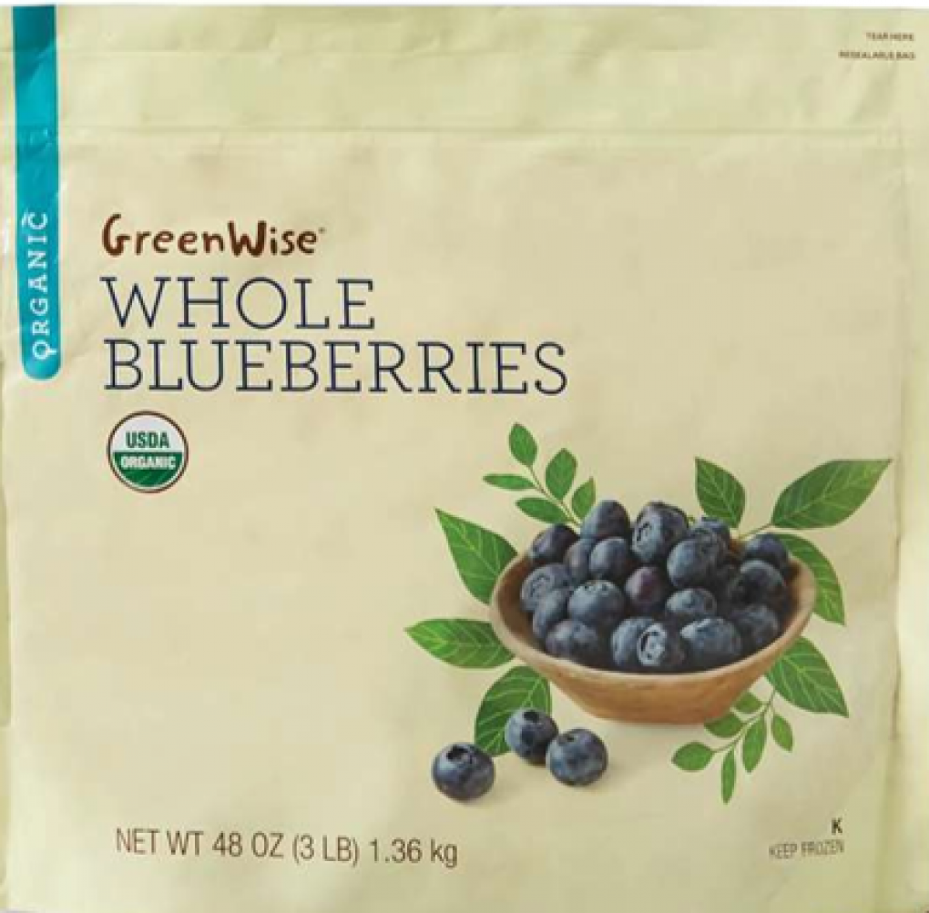 Publix recalls all lots of GreenWise Organic Frozen Blueberries and Whole Mixed Berries Due to potential E. coli O145 contamination