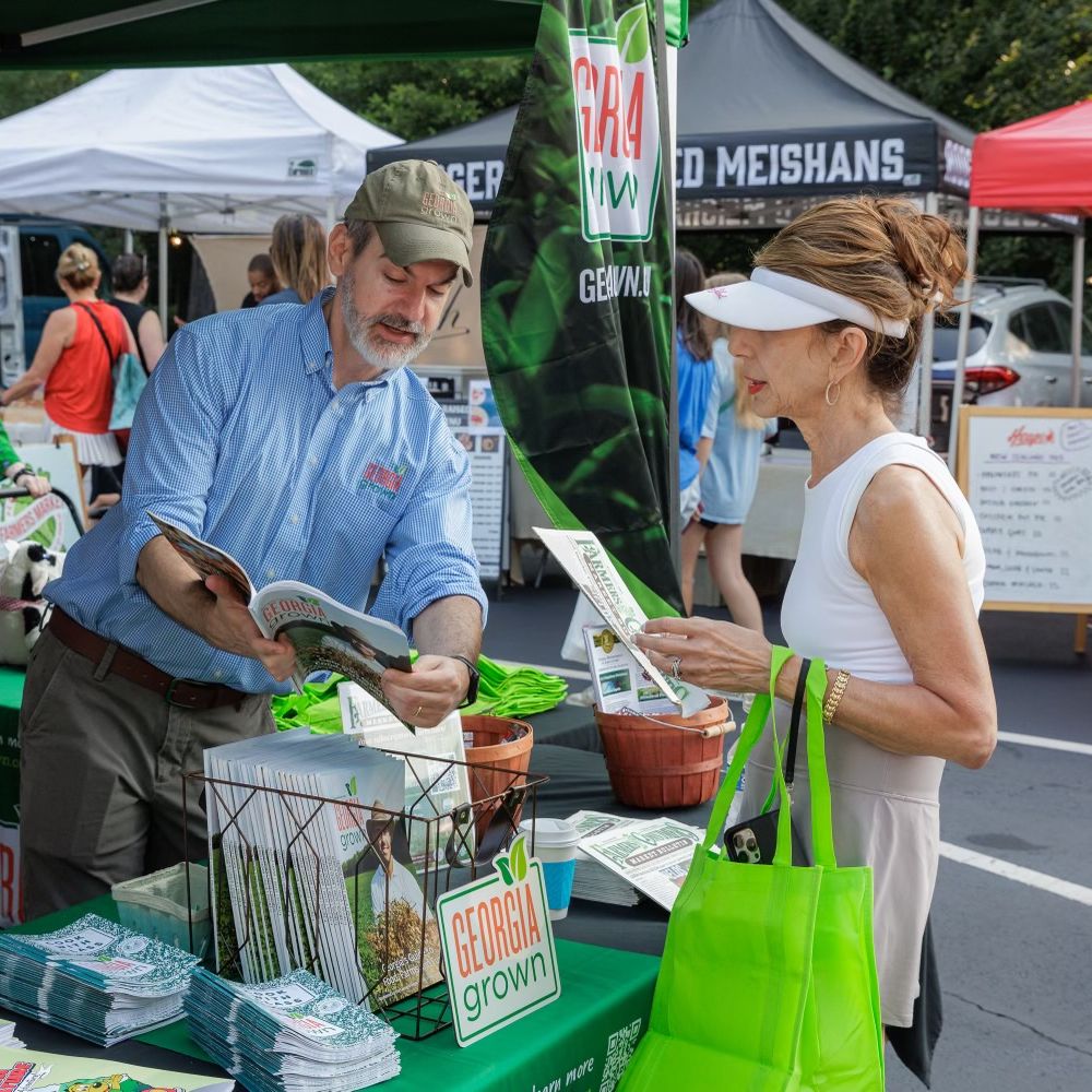 Georgia Agriculture Commissioner Tyler J Harper Celebrates Georgia’s Farmers and Producers at the Peachtree Road Farmers Market