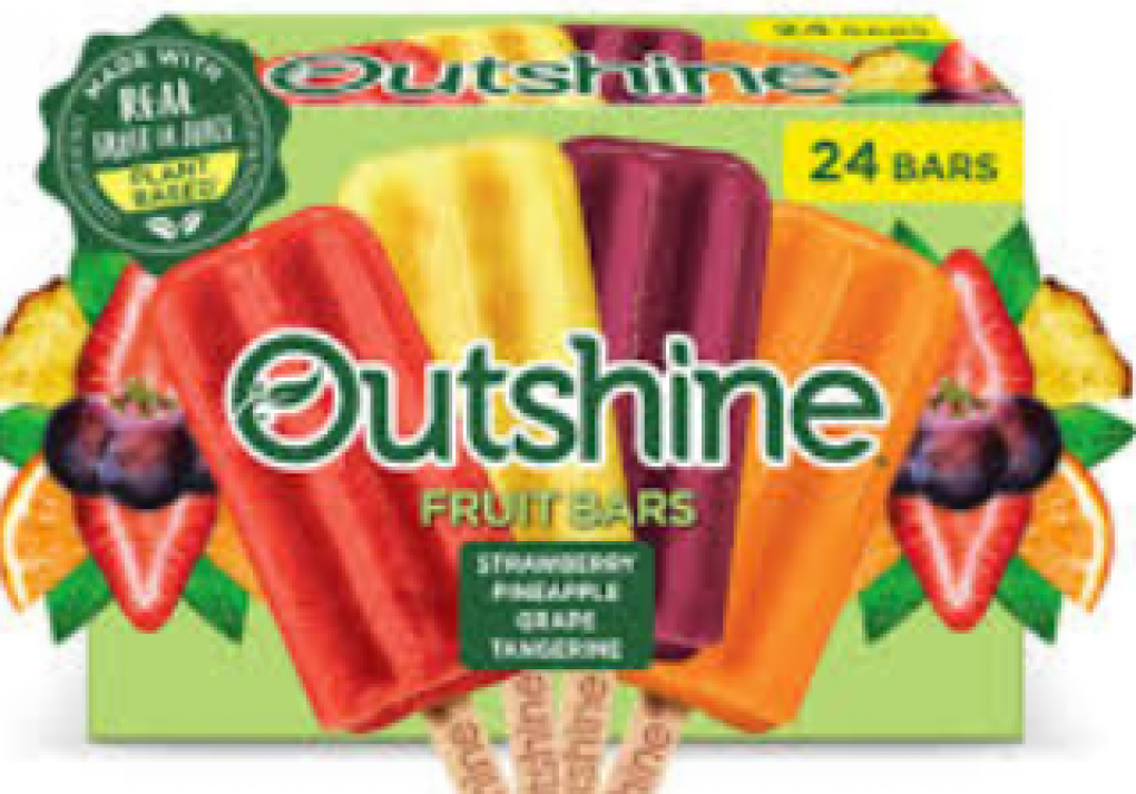 Dreyer’s Grand Ice Cream, Inc. Issues Voluntary Recall on Select Outshine Fruit Bars Due to Possible Foreign Matter Contamination