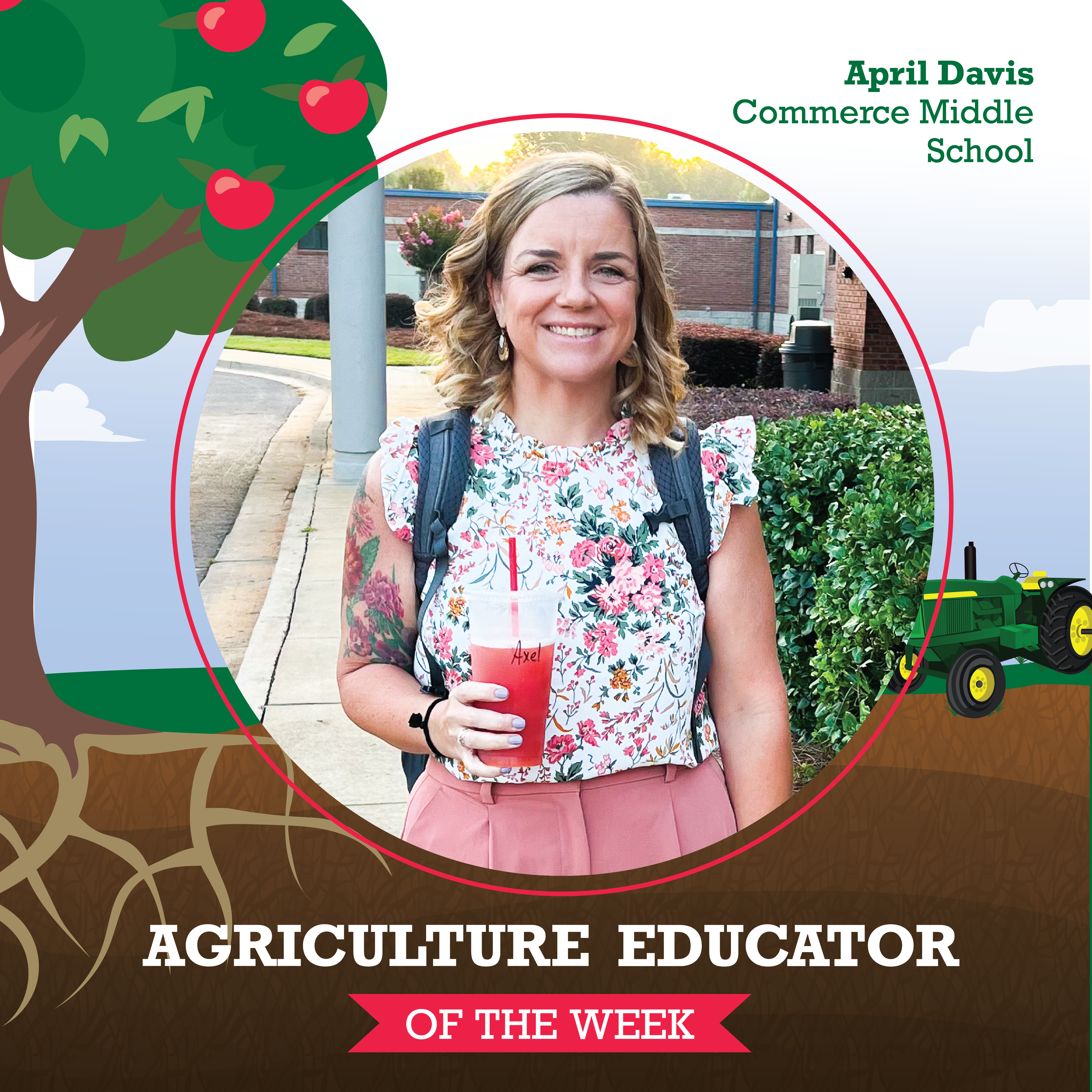 Agriculture Educator April Davis