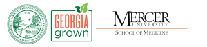 Georgia Department of Agriculture, Georgia Grown and Mercer Logos