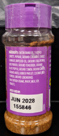 Lidl US Recalls Vitasia Asian Style Wok Spice Mix Due to Potential Salmonella Contamination