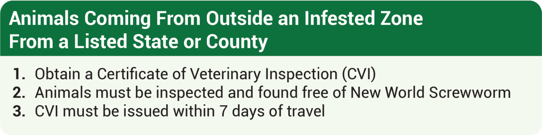 Georgia Expands Animal Entry Requirements Following Sixth New World Screwworm Detection in the U.S.