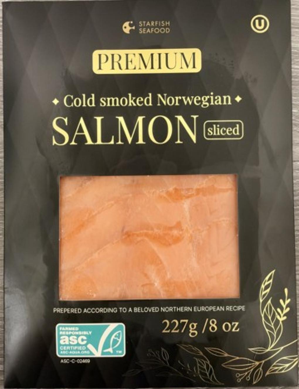 Krasnyi Oktyabr Inc. Recalls Starfish Seafood Premium Cold Smoked Norwegian Salmon Sliced (227g/8oz) Because of Possible Health Risk Krasnyi Oktyabr Inc. Recalls Starfish Seafood Premium Cold Smoked Norwegian Salmon Sliced (227g/8oz) Because of Possible Health Risk